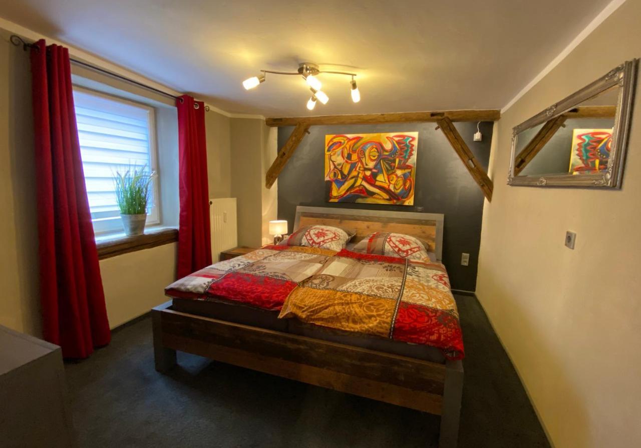 Appartement Schlossberg, Gasthaus Hirsch Hirschhorn Zewnętrze zdjęcie