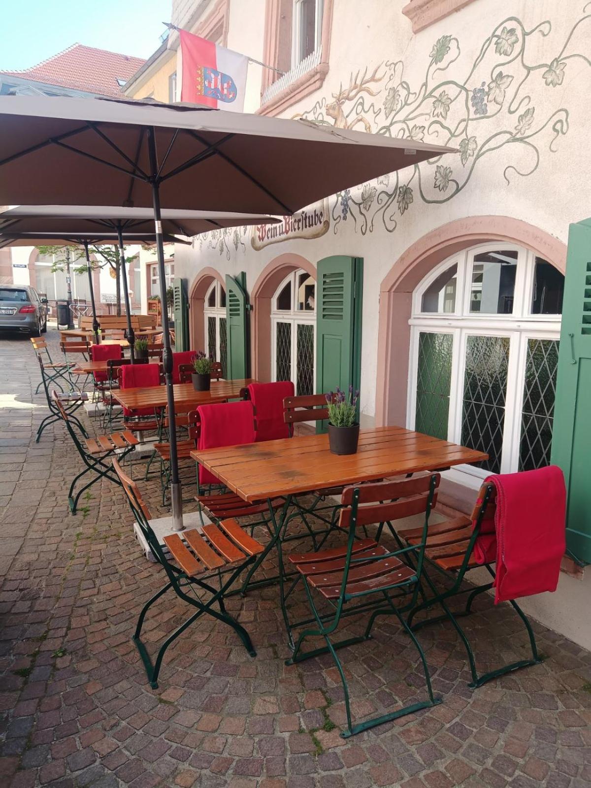 Appartement Schlossberg, Gasthaus Hirsch Hirschhorn Zewnętrze zdjęcie